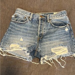 Free People Denim Shorts